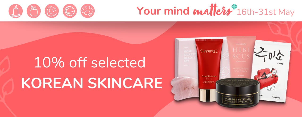 Your Mind Matters deal: 10% off selected Korean skincare serums, essences, ampoules, toners and more